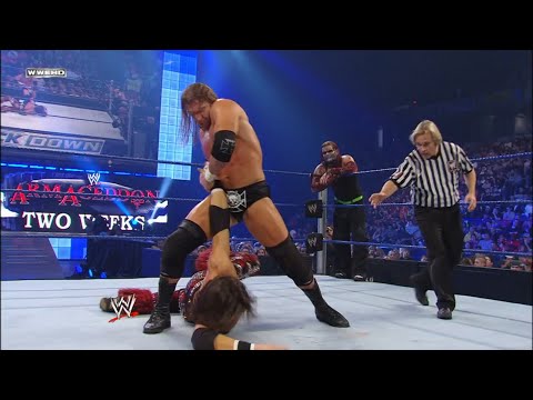 Triple H & Jeff Hardy tag team gauntlet match - Smackdown December 5 2008 (2/2)