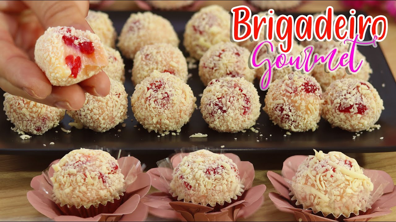 IMPOSSÍVEL COMER UM SÓ - HIPER CREMOSO - SUCESSO DE VENDAS- BRIGADEIRO FLORESTA BRANCA- DIKA DA NAKA