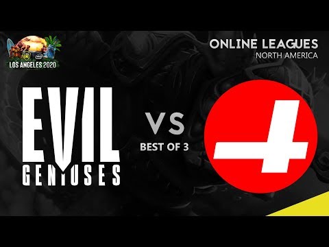 Evil Geniuses vs Cr4zy Game 1 (BO3) | ESL One Los Angeles 2020 Online: NA