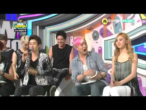 120717 MBC Music Show Champion Super Junior - Interview