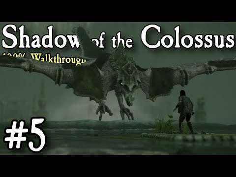 Shadow of the Colossus (PS4) 100% Walkthrough - Part 5: Fast Flying on Avion!