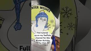 Winter Activity for Kids, Fun Winter Activity, Winter Printable #activityideas #winteractivities