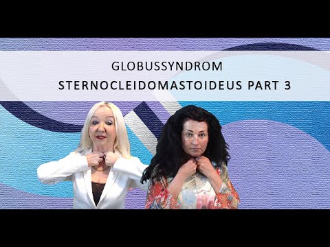 Sternocleidomastoideus-Dehnung in die Breite. GLOBUSSYNDROM, Enge im Hals, Kloss im Hals, Teil 43