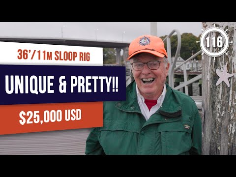 $25,000USD UNIQUE!! Ericson 36C Sailboat for sale - EP116 #sailboattour #sailboatforsale