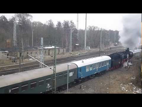 Dampfloks in Falkenberg / Elster