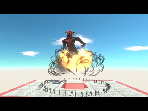 50 ROCKY VS EVERY GIANT UNIT animal revolt battle simulator