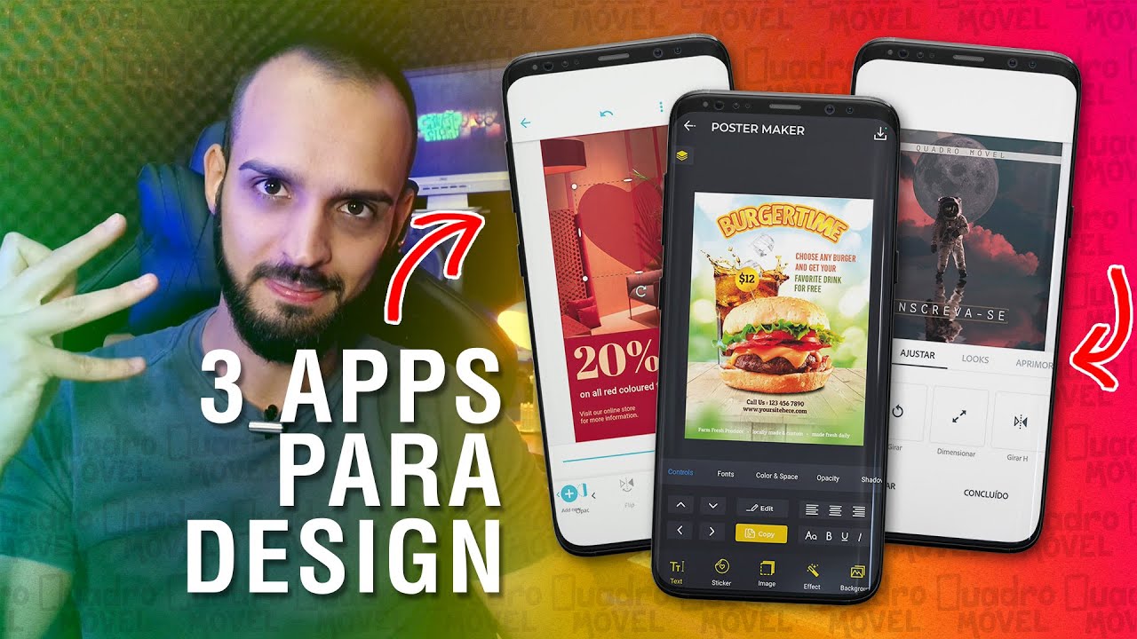 Watch Now 3 APLICATIVOS GRATUITOS PARA FAZER DESIGN 2019 3 APLICATIVOS GRATUITOS PARA FAZER DESIGN 2019