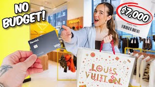 Giving my DAUGHTER my CARD for 24 HOURS! *No Budget Shopping*
