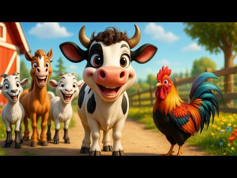 Vacuta cu parul cret - Cantecel pentru copii