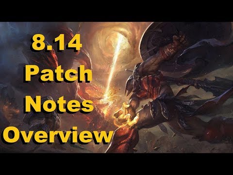 League of Legends | 8.14 Patch Notes Overview