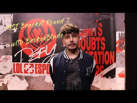 BrokenBlade on his off-meta pick, laning against Bin, and stopwatch mistake at Game 3.