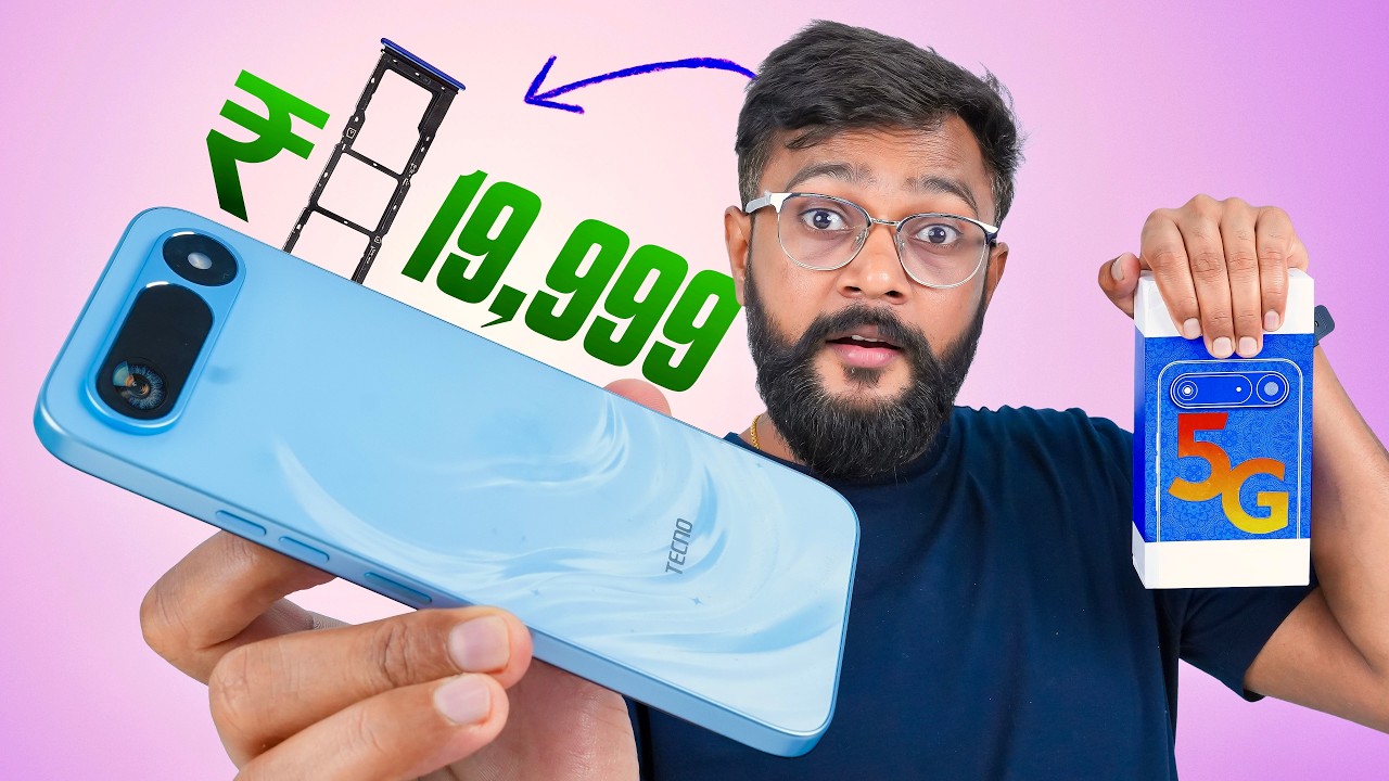 Tecno Spark 50s 5G - Under 20000 Rupees !