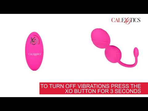 CalExotics Remote Dual Motor Kegel System вагинальные шарики с дистанционным управлением