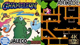 Chameleon Arcade ( Jaleco 1983 ) 4k Gameplay