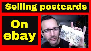 Selling postcards on ebay - Making money on ebay - Selling vintage postcards