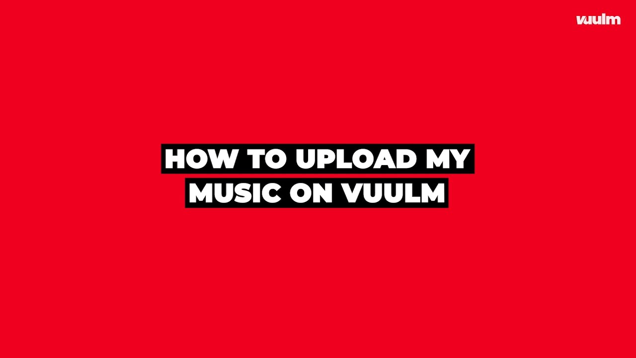 How To Upload My Music & Mixtape on Vuulm