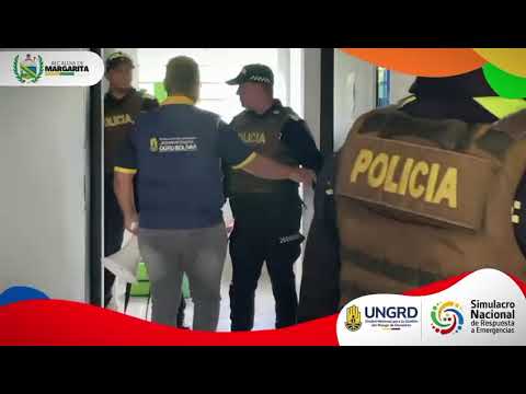 Simulacro Nacional de Gestión del Riesgo 2025 Margarita Bolívar