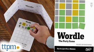 Wordle: The Party Game from Hasbro Instructions + Review!