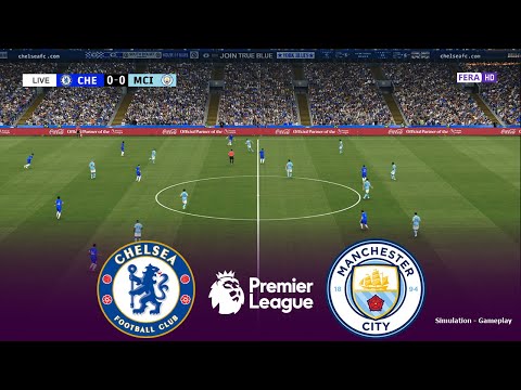 CHELSEA vs MANCHESTER CITY Live | Premier League 2026 | 12 April 2026 | Simulation PES 2021 Gameplay