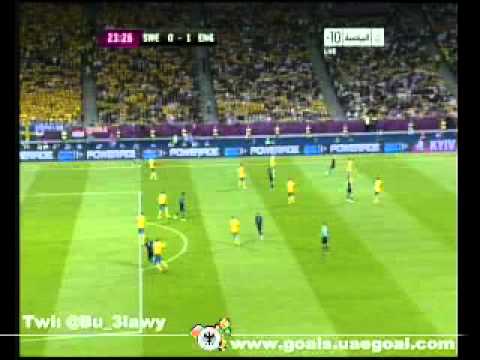 Andy Carroll's Goal vs Sweden