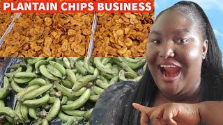 Plantain Chips Production for sale.A Lucrative Small Business IDEA