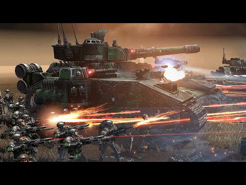Imperial Guard vs Eldar! - Astartes Mod 3.2 | 1v2, Warhammer 40K: Dawn of War 2: Retribution