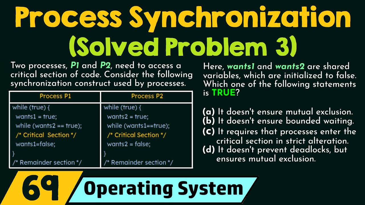 Process Synchronization - Problem 3