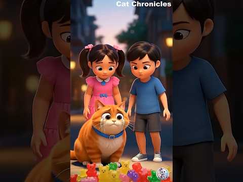 Kitten’s Gummy Bear MISHAP! What Happened Next #shorts #cat #animals #comedy #cartoon