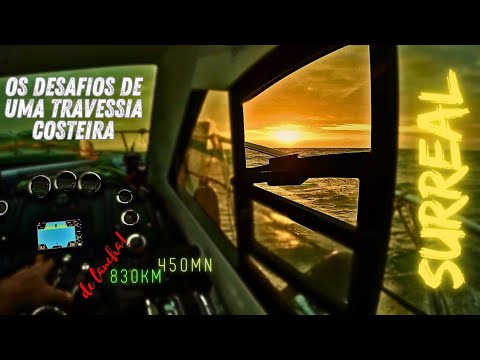 830km trip in a small speedboat | Santa Cruz - ES to Angra dos Reis - RJ | Episode 2