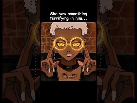 She saw something terrifying in him 😨🤯 #anime #shorts