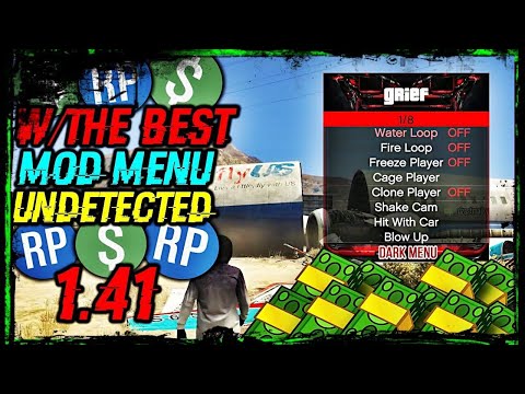GTA 5 PC Online 1.41 Best Mod Menu - Official v0.911 -Money Menu (Download)
