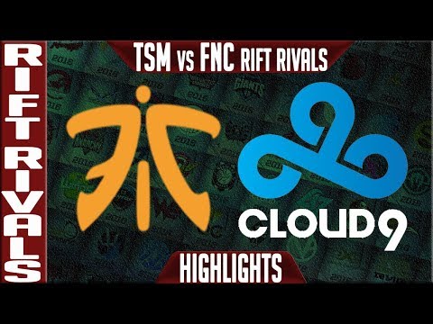 FNC vs C9 Highlights Game 1 Bo5 | Rift Rivals 2019 NA vs EU | Fnatic vs Cloud9