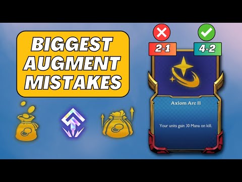 DO NOT Make these Augment Mistakes | TFT Set 8.5 (Challenger guide)