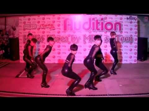 140328 G.O.D cover AOA - Miniskirt @Hello! Korea 2014 (Audition)