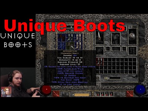 Hyped For D2R - Unique Boots