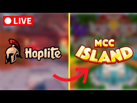 🔴LIVE Hoplite Now: Insane MCC Island Adventure!