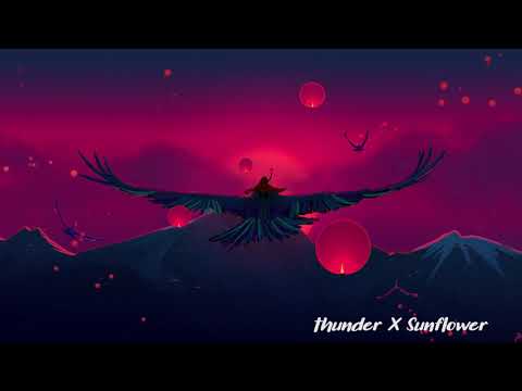 8D SURROUND MUSIC 🎧 | THUNDER x SUNFLOWER [Mashup] - Imagine Dragons, Post Malone, Swae Lee