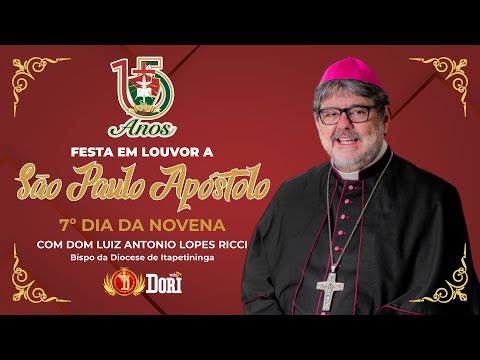 Santa Missa | 7º Dia da Novena em Louvor a São Paulo Apóstolo | 22/01/2026 - 19h30