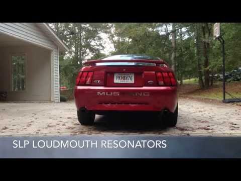 SLP Loudmouth Resonators vs. Flowmaster 40 Series Delta Flows on a 2004 Mustang GT