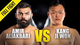 Amir Aliakbari vs. Kang Ji Won | ONE Championship Full Fight