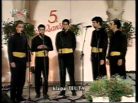 Klapa Teuta - Ima mora - Dalmatinska šansona 2002 (live)