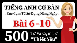 Học tiếng Anh nhanh và dễ dàng! 500 Từ và cụm từ thiết yếu! Các cuộc hội thoại thực trong tiếng Anh! 