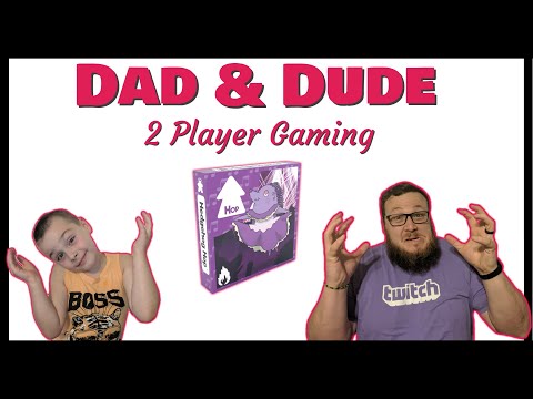 Dad & Dude | Hedgehog Hop | Board Game | Play Through