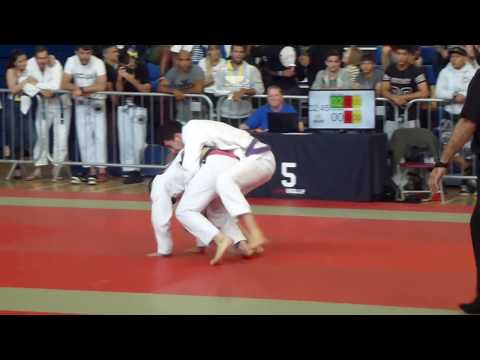 Ellis Younger vs Romao De Carvalho - IBJJF British National 2017 - Purple Adult - Light