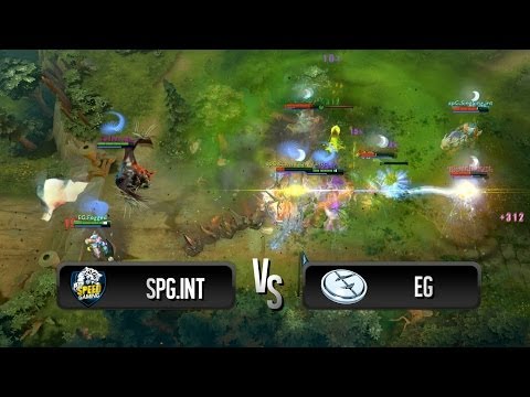 Team fight by Speed Gaming vs EG @ G-League