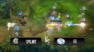 Team fight by Speed Gaming vs EG @ G-League