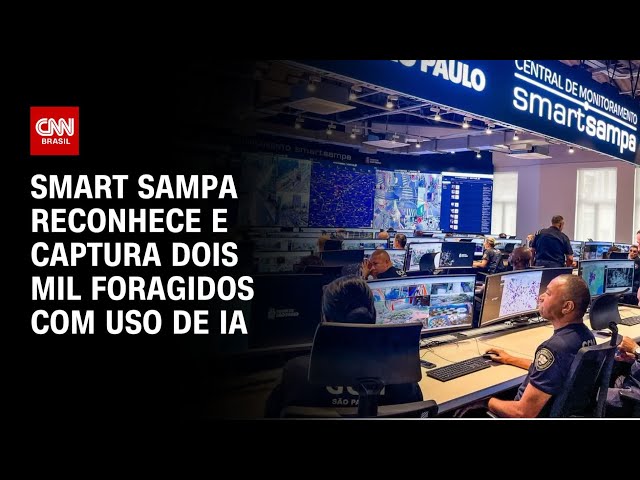 Smart Sampa alcança marca de dois mil foragidos capturados | CNN PRIME TIME