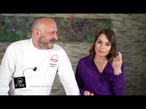Chef in Cucina - Calamari in umido