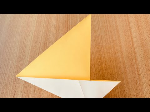 Yacht (Bort) / Origami #6 ☆ How to fold Origami -Paper Folding-