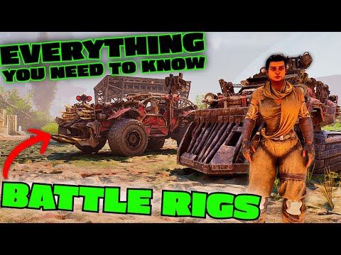 BATTLE RIGS Complete Guide!!! Everything You NEED To KNOW About Cars in Ark Survival Ascended!!